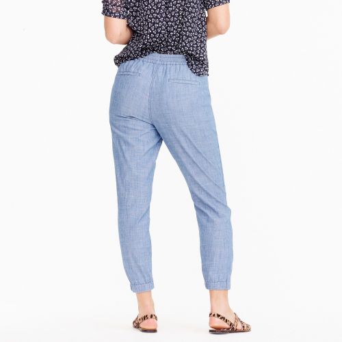 제이크루 Jcrew Point sur seaside pant in chambray