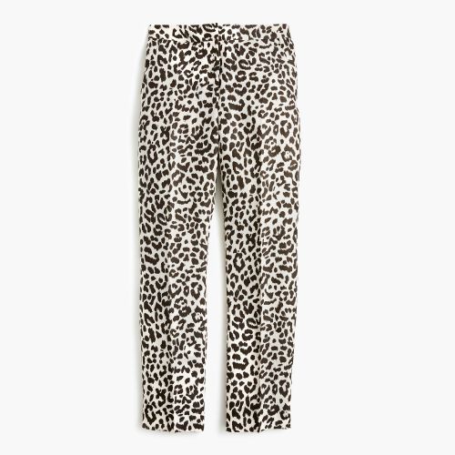 제이크루 Jcrew Easy pant in leopard