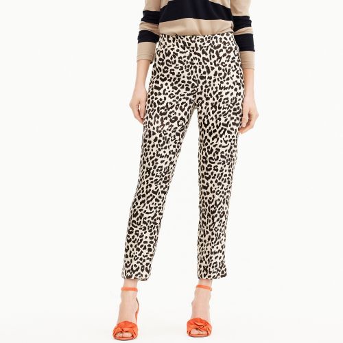 제이크루 Jcrew Easy pant in leopard