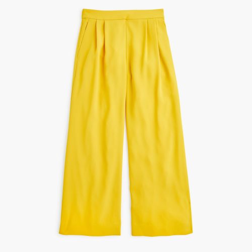 제이크루 Jcrew Wide-leg crop pant in 365 crepe