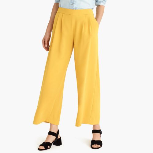 제이크루 Jcrew Wide-leg crop pant in 365 crepe