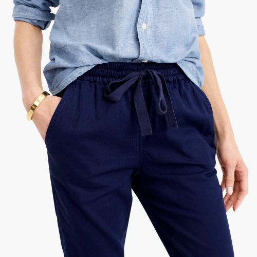 제이크루 Jcrew Point Sur seaside pant in cotton twill