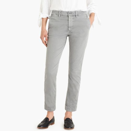 제이크루 Jcrew High-rise slim boy chino pant