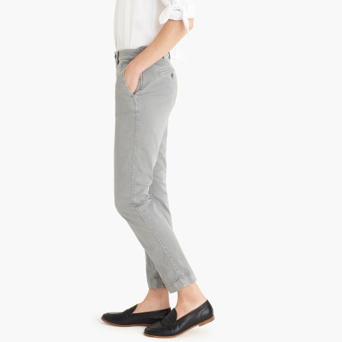 제이크루 Jcrew High-rise slim boy chino pant