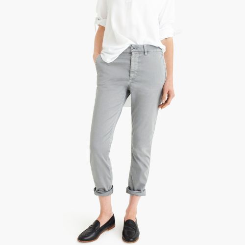 제이크루 Jcrew High-rise slim boy chino pant