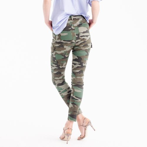 제이크루 Jcrew 9 cargo toothpick pant in camo print