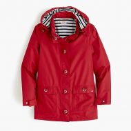 Jcrew Armor-Lux for J.Crew raincoat with striped lining