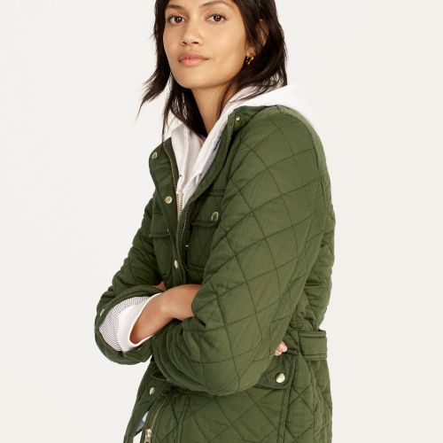 제이크루 Jcrew Quilted downtown field jacket