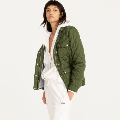 제이크루 Jcrew Quilted downtown field jacket