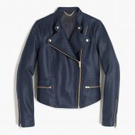 Jcrew Collection leather motorcycle jacket