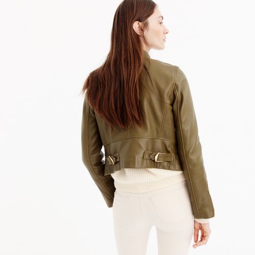 제이크루 Jcrew Collection leather motorcycle jacket