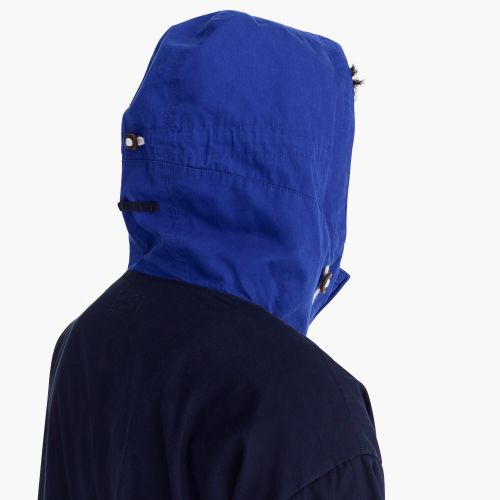 제이크루 Jcrew Unisex 1989 side-zip cotton anorak