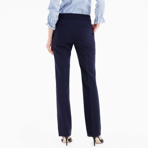 제이크루 Jcrew Edie full-length lined trouser in Italian two-way stretch wool