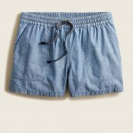 Jcrew Point Sur seaside short in chambray