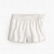 Jcrew Linen short with side ties