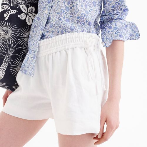 제이크루 Jcrew Linen short with side ties