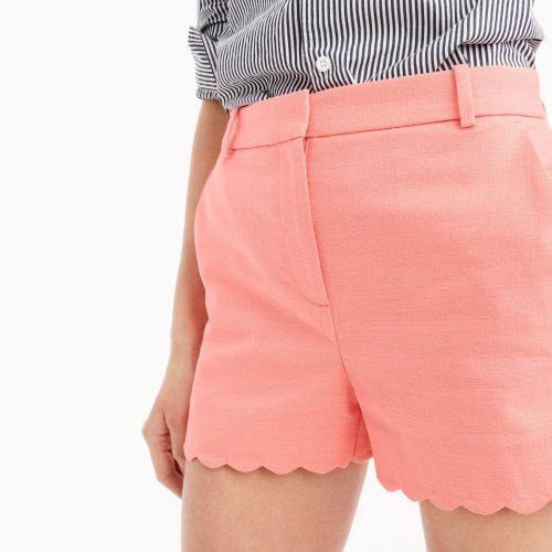 제이크루 Jcrew 3 short with scalloped hem