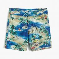 Jcrew Boys island-print board short