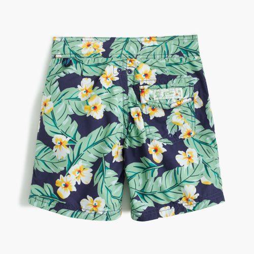 제이크루 Jcrew Boys frond-print board short