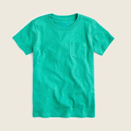 제이크루 Jcrew Kids pocket T-shirt in slub cotton