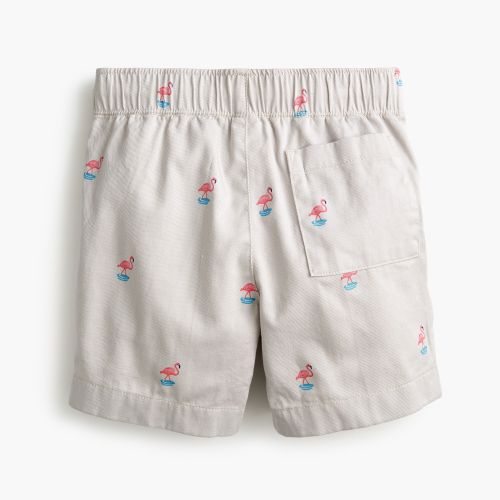 제이크루 Jcrew Boys Dock critter short in flamingo