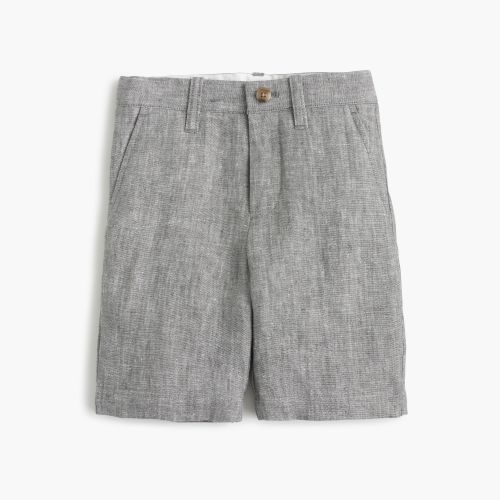 제이크루 Jcrew Boys Stanton short in linen