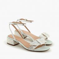 Jcrew Strappy block-heel sandals (60mm) in glitter