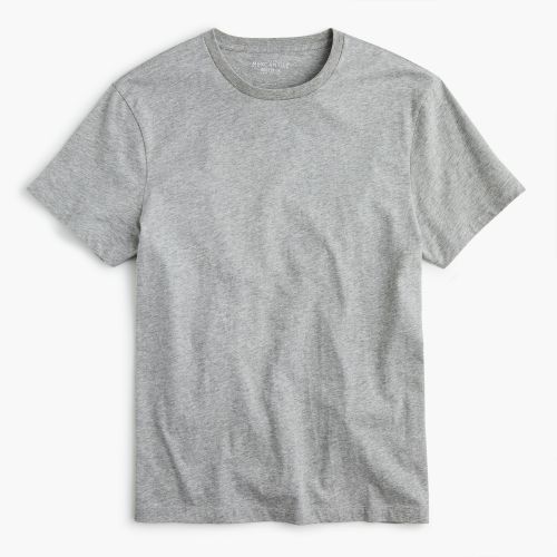 제이크루 Jcrew J.Crew Mercantile Broken-in crewneck T-shirt in heather grey