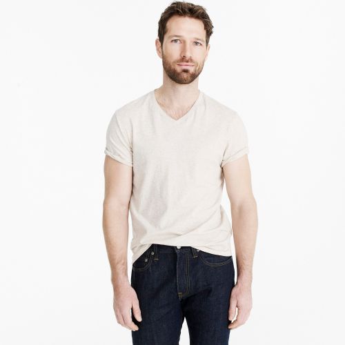 제이크루 Jcrew J.Crew Mercantile Broken-in heather V-neck T-shirt