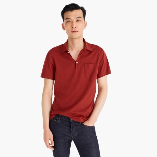 제이크루 Jcrew J.Crew Mercantile Broken-in pocket polo shirt