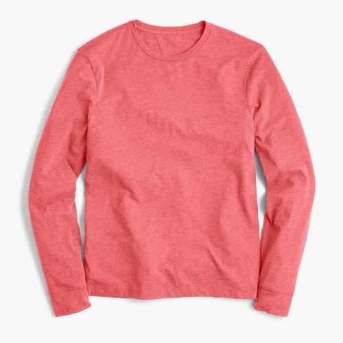 제이크루 Jcrew J.Crew Mercantile Broken-in long-sleeve heathered T-shirt