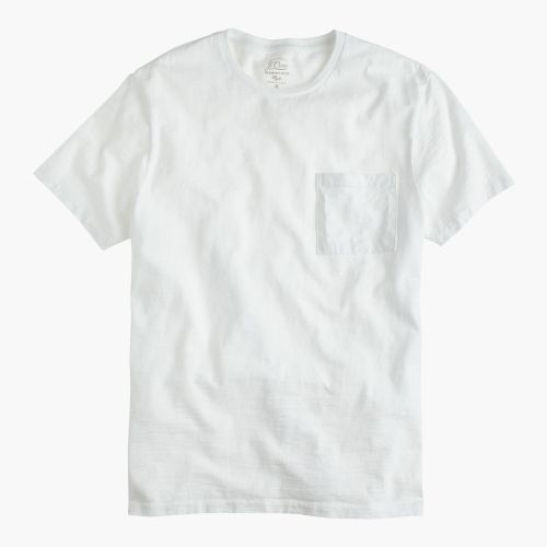 제이크루 Jcrew Slub cotton garment-dyed T-shirt