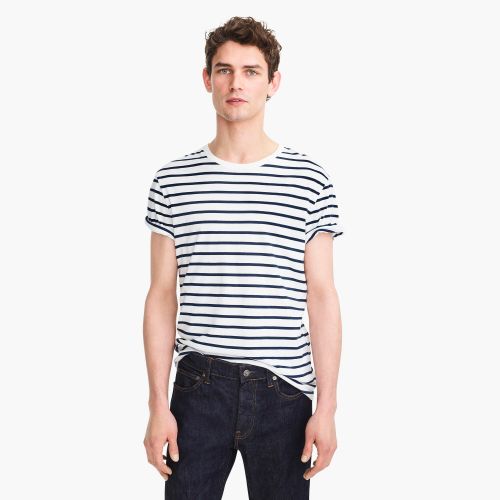 제이크루 Jcrew J.Crew Mercantile Broken-in T-shirt in deck stripe