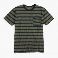 Jcrew Garment-dyed T-shirt in harbor stripe