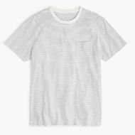 Jcrew J.Crew Mercantile Broken-in T-shirt in light grey stripe