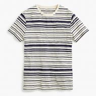 Jcrew J.Crew Jeans slub cotton T-shirt in variegated stripe