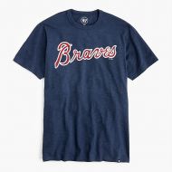 Jcrew 47 Brand Atlanta Braves short-sleeve T-shirt