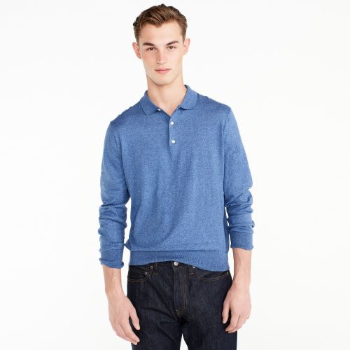 제이크루 Jcrew Polo sweater in Pima cotton