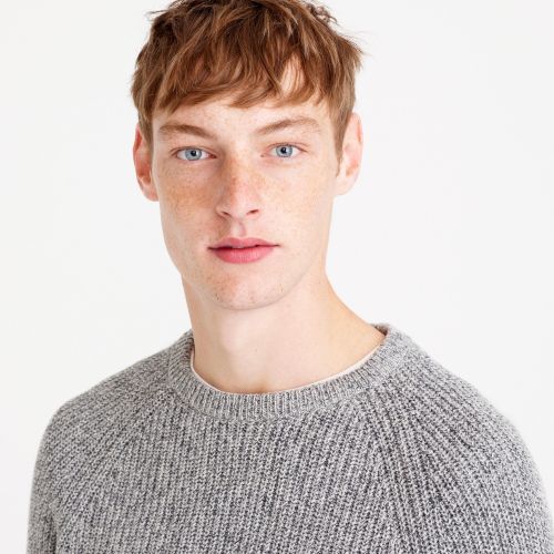 제이크루 Jcrew Marled cotton crewneck sweater