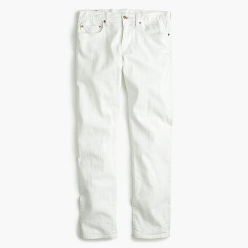 제이크루 Jcrew 484 slim stretch jean in white