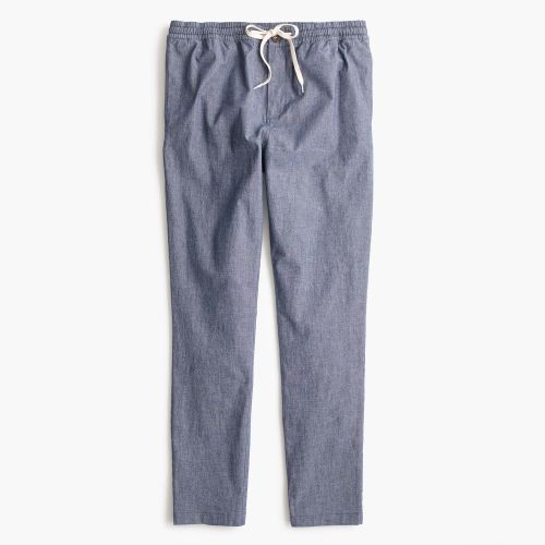 제이크루 Jcrew Drawstring pant in chambray