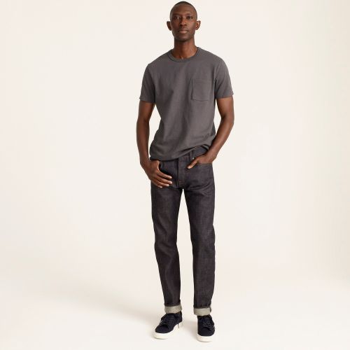 제이크루 Jcrew 484 Slim-fit jean in raw indigo stretch selvedge