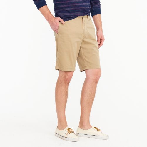 제이크루 Jcrew 10.5 short in garment-dyed cotton chino