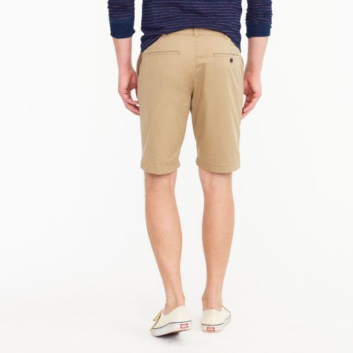 제이크루 Jcrew 10.5 short in garment-dyed cotton chino