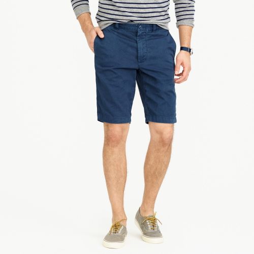 제이크루 Jcrew 10.5 short in garment-dyed cotton