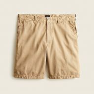 Jcrew 9 short in garment-dyed cotton