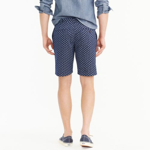 제이크루 Jcrew 9 stretch cotton paisley print short