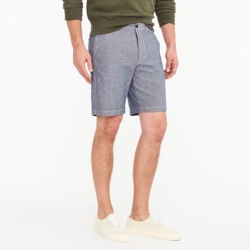 제이크루 Jcrew 9 stretch short in chambray