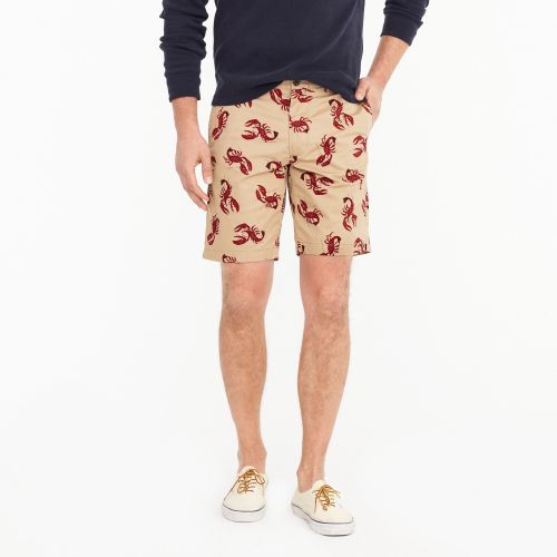 제이크루 Jcrew 9 stretch short in lobster print