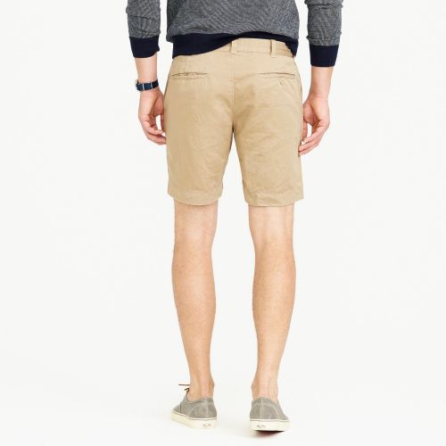 제이크루 Jcrew 7 short in garment-dyed tan cotton